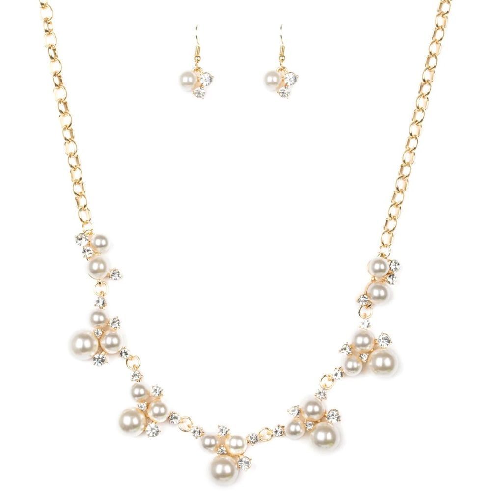 Gold Pear Necklace
